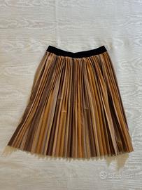 gonna bambina pieghe