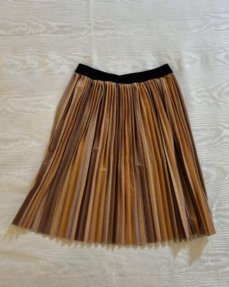 gonna bambina pieghe