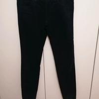 Pantaloni velluto a costine blu scuro Benetton S 