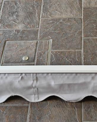 Tenda da sole retrattile 250cm grigia