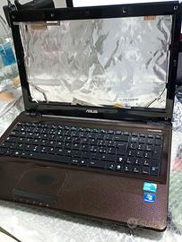 scocca completa Asus X52F-EX1197V con alimentatore
