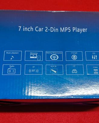 Autoradio 2 Din 7 Pollici Touch Screen MP5