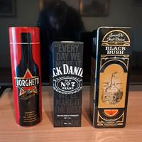 scatola latta whisky 