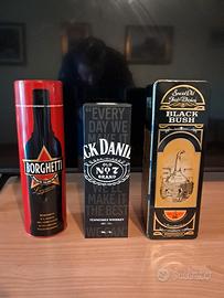 scatola latta whisky 