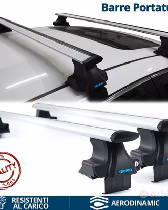 Barre Tetto Portatutto per SSANGYONG in Alluminio