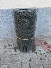 Rotolo rete metallica esagonale zincata – h 52 cm