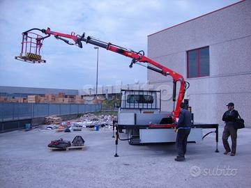 Gru idraulica DN Dall'Aglio Newcranes 4.0 con jib