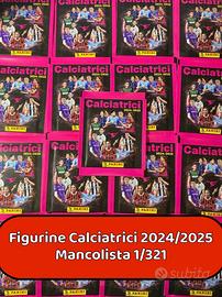 Calciatrici 2024 - 2025 Mancolista Figurine