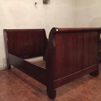 Letto a Barca in Noce