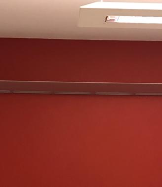 Mensola di alluminio con luce Led