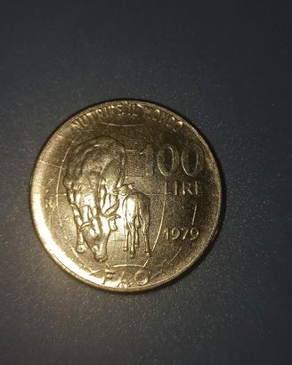 100 lire fao 1979