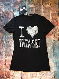 Twin-Set - T-shirt donna tg.L nuova