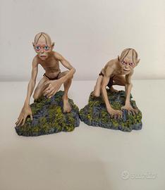 Statuette Gollum e Sméagol Il Signore degli Anelli