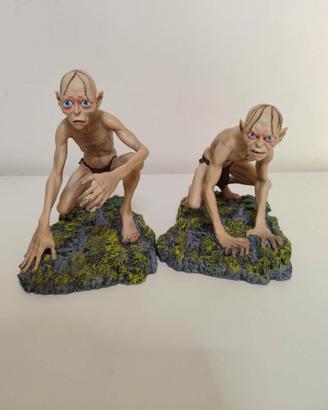 Statuette Gollum e Sméagol Il Signore degli Anelli