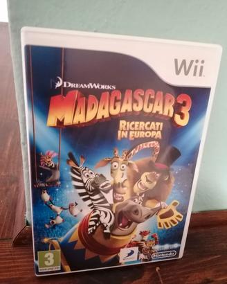 videogioco nintendo wii Madagascar 3 