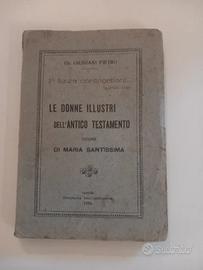 Volume Le donne illustri dell'Antico Testamento 