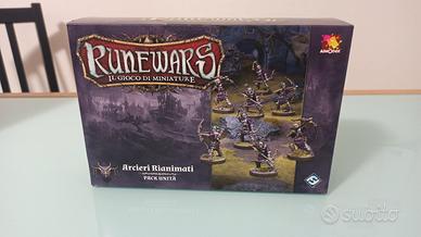 boardgame Runewars arcieri rianimati e Lancieri