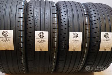 4 GOMME 255 40 21 DUNLOP A55662