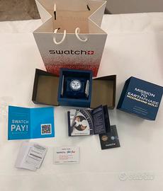 Swatch x Omega mission to Moonphase gold