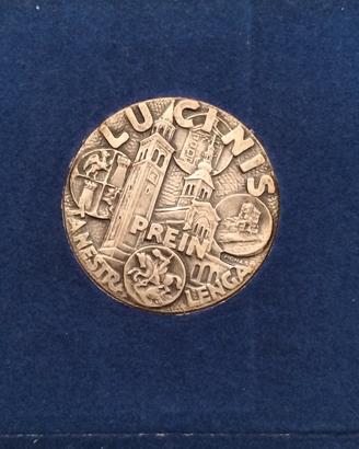 MEDAGLIA "AMIS DI  LUCINIS 1077-1977"