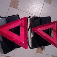 Triangoli emergenza autoveic.con custodia plastica