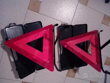 Triangoli emergenza autoveic.con custodia plastica