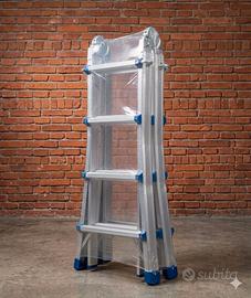 Scala Telescopica 4x4 in alluminio NUOVA mai usata