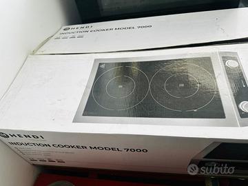 HENDI Fornello a Induzione 7000, 2 x 3500 W