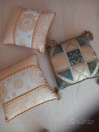 Tris cuscini nuovi 