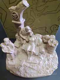 Scultura San Francesco Natività 