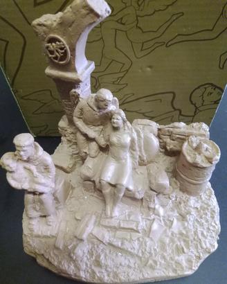 Scultura San Francesco Natività 