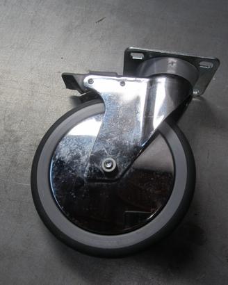 Ruote per carrelli in acciaio inox