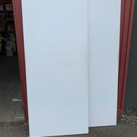 nr. 2 porta scorrevole bianca