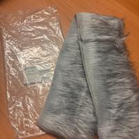 Bordo di pelliccia sintetica lupo mondial