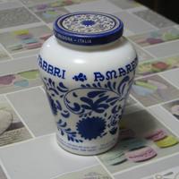 Vasetto Amarene Fabbri coperchio blu (vecchio)