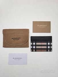 Portacarte Burberry nuovo con etichetta