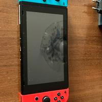 Nintendo switch rossa e blu