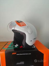 Casco jet BEON Bianco lucido
