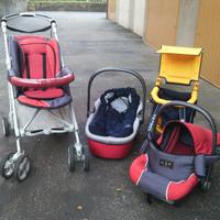 Tris-passeggino neonato