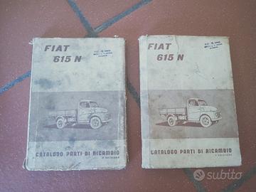 Fiat 615 N catalogo parti di ricambio