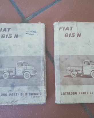 Fiat 615 N catalogo parti di ricambio