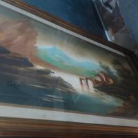 Quadro paesaggio incorniciato – stile classico