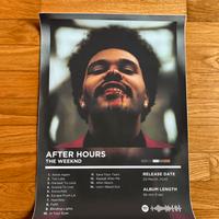 Poster The Weeknd - After Hours 30x42cm
