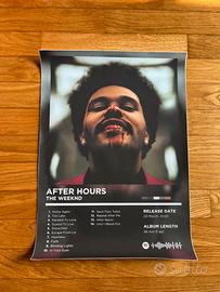 Poster The Weeknd - After Hours 30x42cm