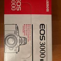 MACCHINA FOTOGRAFICA CANON EOS 3000 A RULLINO