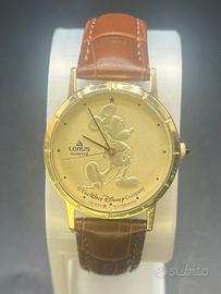 Orologio Lorus Disney Topolino Gold Y481-1720 🐭✨