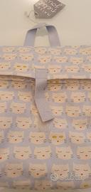 set zaino asciugamano e bavaglino per neonato 