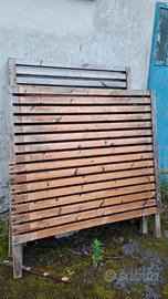 Grigliati legno usati