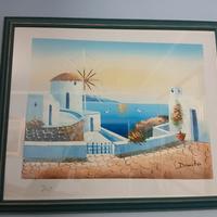 Dipinto greco,origine Isola di Rodi