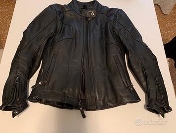 Giubbotto moto in pelle IXON